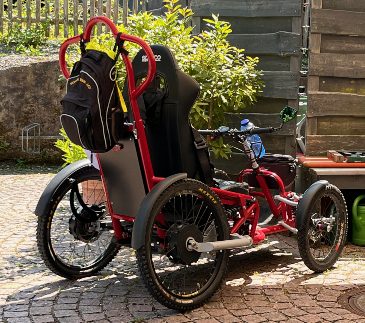 Quadrix. Ein Outdoorrollstuhl.