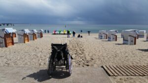 Noch kein SEATRAC am Strand.