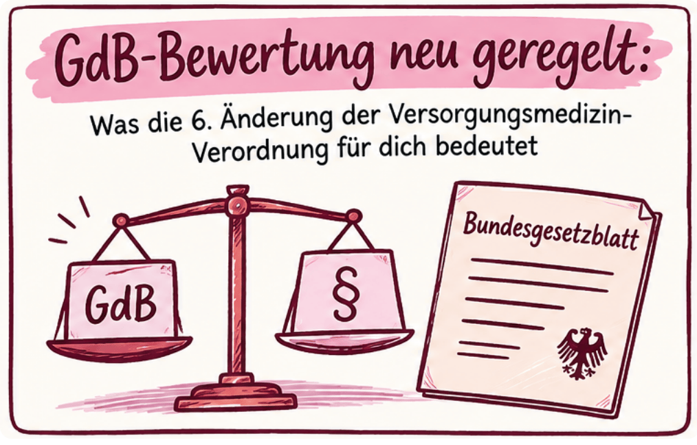 Schwerbehinderung GdB Neu geregelt. Was sich ändert.